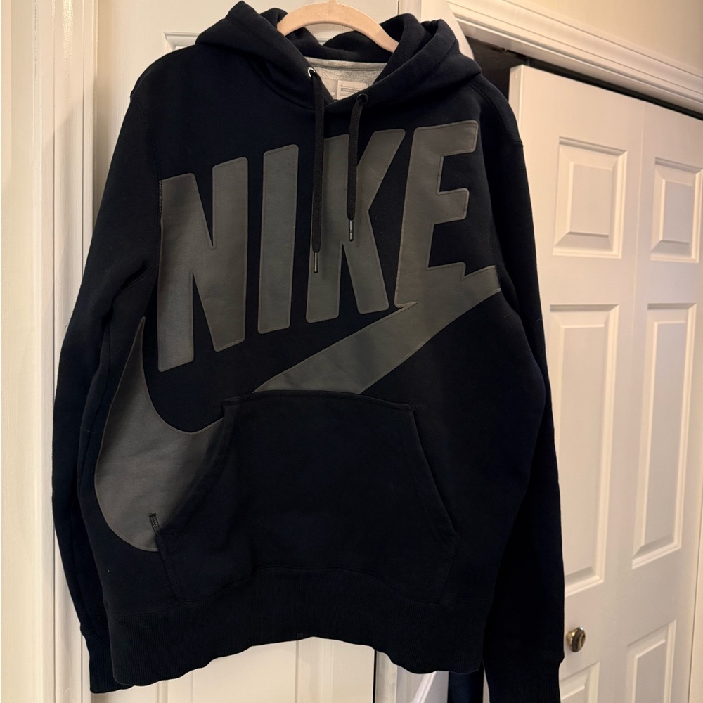 Vintage 90s Nike black & grey hoodie